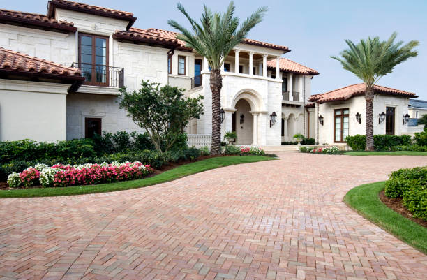 Permeable Paver Driveway in Bosque Farms, NM